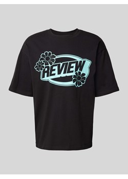 T-shirt z nadrukiem z logo ze sklepu Peek&Cloppenburg  w kategorii T-shirty męskie - zdjęcie 170737154