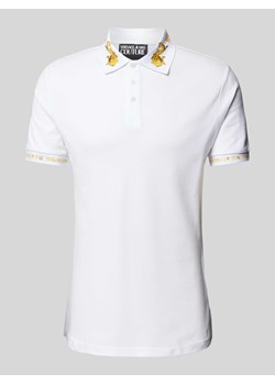 Koszulka polo z nadrukiem z logo ze sklepu Peek&Cloppenburg  w kategorii T-shirty męskie - zdjęcie 170737210