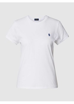 T-shirt z wyhaftowanym logo ze sklepu Peek&Cloppenburg  w kategorii Bluzki damskie - zdjęcie 170737232