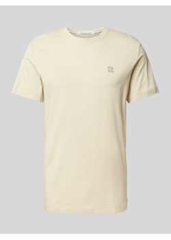 T-shirt z wyhaftowanym logo ze sklepu Peek&Cloppenburg  w kategorii T-shirty męskie - zdjęcie 170737262
