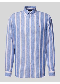 Koszula casualowa o kroju regular fit z wzorem w paski ze sklepu Peek&Cloppenburg  w kategorii Koszule męskie - zdjęcie 170737381