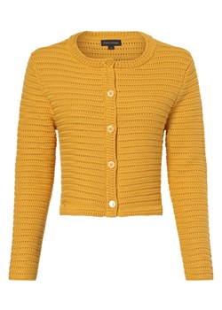 Franco Callegari Kardigan damski Kobiety Bawełna żółty jednolity ze sklepu vangraaf w kategorii Swetry damskie - zdjęcie 170738144