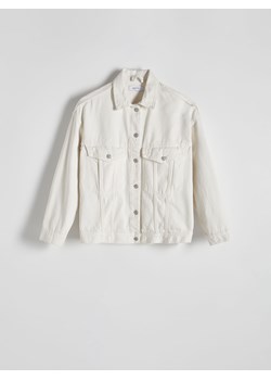 Reserved - Kurtka jeansowa - złamana biel ze sklepu Reserved w kategorii Kurtki damskie - zdjęcie 170738413