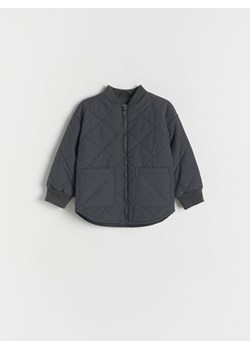 Reserved - Pikowana kurtka ze stójką - ciemnoszary ze sklepu Reserved w kategorii Kurtki chłopięce - zdjęcie 170738591