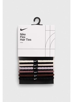 Nike opaska do włosów 6-pack kolor biały ze sklepu ANSWEAR.com w kategorii Dodatki męskie - zdjęcie 170739470