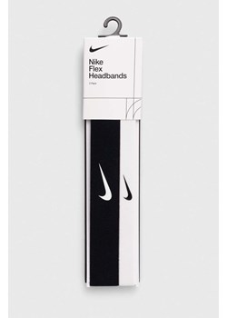 Nike opaski na głowę 2-pack kolor czarny ze sklepu ANSWEAR.com w kategorii Dodatki męskie - zdjęcie 170739472
