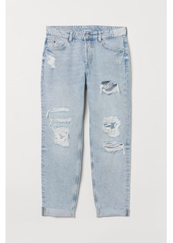 H & M - 90s Boyfriend Fit Low Jeans - Niebieski ze sklepu H&M w kategorii Jeansy damskie - zdjęcie 170740041