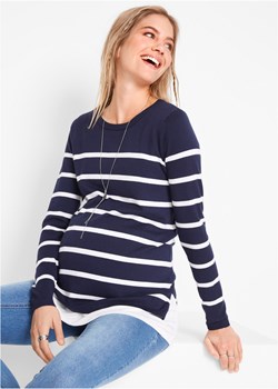 Sweter ciążowy i do karmienia ze sklepu bonprix w kategorii Swetry ciążowe - zdjęcie 170741002