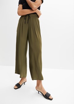 Spódnico-spodnie satynowe ze sklepu bonprix w kategorii Spodnie damskie - zdjęcie 170741392