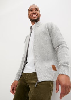 Sweter rozpinany ze stójką ze sklepu bonprix w kategorii Swetry męskie - zdjęcie 170741772