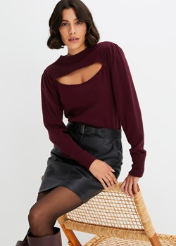 Sweter w prążek ze sklepu bonprix w kategorii Swetry damskie - zdjęcie 170741870