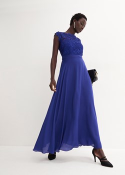 Długa sukienka wieczorowa z koronką ze sklepu bonprix w kategorii Sukienki - zdjęcie 170742343