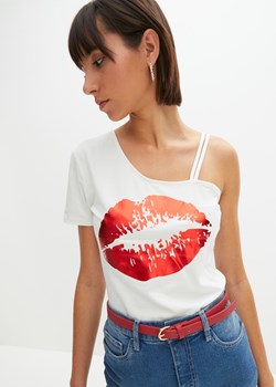 Shirt one-shoulder ze sklepu bonprix w kategorii Bluzki damskie - zdjęcie 170742361