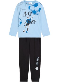 Piżama chłopięca z bawełny organicznej ze sklepu bonprix w kategorii Piżamy dziecięce - zdjęcie 170742391