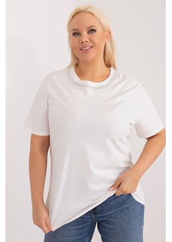 Bluzka plus size z siateczkowym tyłem ze sklepu 5.10.15 w kategorii Bluzki damskie - zdjęcie 170744653