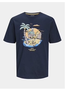Jack&Jones Junior T-Shirt Zion 12249732 Granatowy Regular Fit ze sklepu MODIVO w kategorii T-shirty chłopięce - zdjęcie 170744894