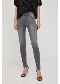 Liu Jo jeansy damskie kolor szary ze sklepu ANSWEAR.com w kategorii Jeansy damskie - zdjęcie 170745593