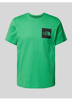 T-shirt z nadrukiem z logo model ‘FINE’ ze sklepu Peek&Cloppenburg  w kategorii T-shirty męskie - zdjęcie 170749582