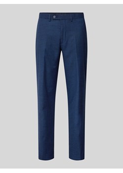 Spodnie do garnituru o kroju regular fit z kieszeniami z tyłu ze sklepu Peek&Cloppenburg  w kategorii Spodnie męskie - zdjęcie 170749584