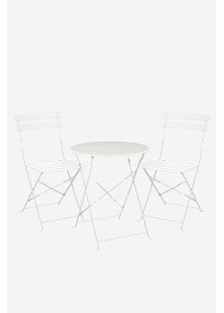 H & M - 2-seater metal garden bistro set - Biały ze sklepu H&M w kategorii Zestawy mebli ogrodowych - zdjęcie 170749894