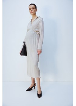 H & M - MAMA Sukienka Before & After - Brązowy ze sklepu H&M w kategorii Sukienki ciążowe - zdjęcie 170749933