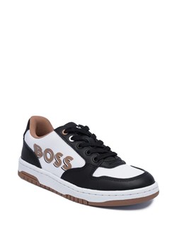 BOSS Kidswear Sneakersy | z dodatkiem skóry ze sklepu Gomez Fashion Store w kategorii Buty sportowe dziecięce - zdjęcie 170751052