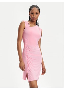 Hugo Sukienka codzienna Nalira 50514027 Różowy Slim Fit ze sklepu MODIVO w kategorii Sukienki - zdjęcie 170752302