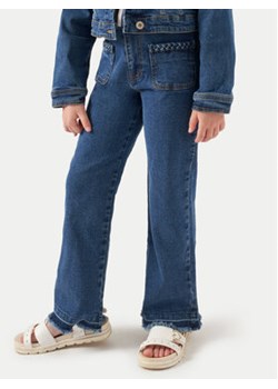 Mayoral Jeansy 06510 Niebieski Regular Fit ze sklepu MODIVO w kategorii Spodnie dziewczęce - zdjęcie 170752684