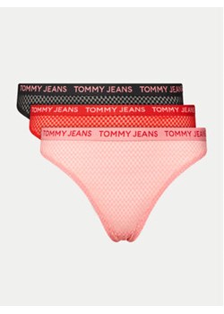 Tommy Hilfiger Komplet 3 par stringów UW0UW05010 Kolorowy ze sklepu MODIVO w kategorii Majtki damskie - zdjęcie 170752812