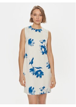Calvin Klein Sukienka letnia K20K207038 Biały Regular Fit ze sklepu MODIVO w kategorii Sukienki - zdjęcie 170752943