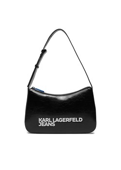 Torebka Karl Lagerfeld Jeans 241J3006 Black ze sklepu eobuwie.pl w kategorii Torebki bagietki - zdjęcie 170753773