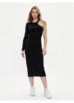Replay Sukienka dzianinowa W9074.000.23587 Czarny Slim Fit ze sklepu MODIVO w kategorii Sukienki - zdjęcie 170754430