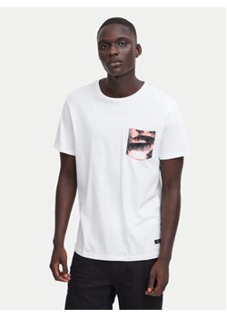 Blend T-Shirt 20716508 Biały Regular Fit ze sklepu MODIVO w kategorii T-shirty męskie - zdjęcie 170754502