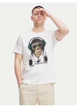 Blend T-Shirt 20717297 Biały Regular Fit ze sklepu MODIVO w kategorii T-shirty męskie - zdjęcie 170754523