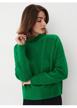 Mohito - Zielony sweter - zielony ze sklepu Mohito w kategorii Swetry damskie - zdjęcie 170756294