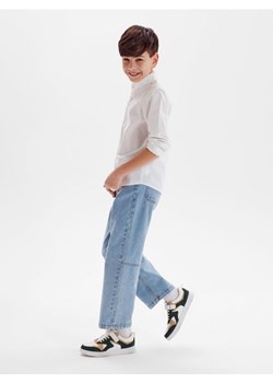 Sinsay - Jeansy wide leg - niebieski ze sklepu Sinsay w kategorii Spodnie dziewczęce - zdjęcie 170757272