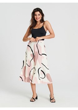 Sinsay - Spódnica midi plisowana - wielobarwny ze sklepu Sinsay w kategorii Spódnice - zdjęcie 170757411