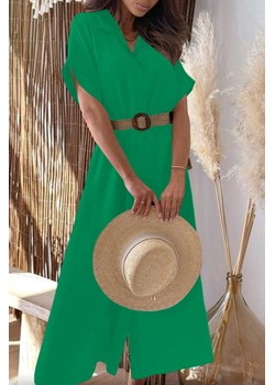 Sukienka VIZONDA GREEN ze sklepu Ivet Shop w kategorii Sukienki - zdjęcie 170769121