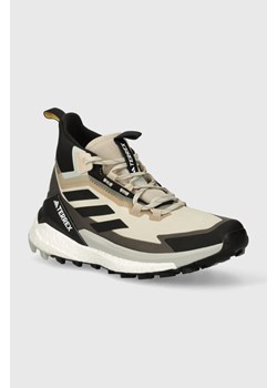 adidas TERREX buty Free Hiker 2 Gore-Tex męskie kolor beżowy IE5128 ze sklepu PRM w kategorii Buty trekkingowe męskie - zdjęcie 170769924
