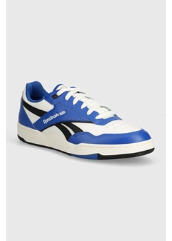 Reebok Classic sneakersy skórzane BB 4000 II kolor niebieski 100074746 ze sklepu PRM w kategorii Buty sportowe męskie - zdjęcie 170770062