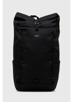 Sandqvist plecak Arvid kolor czarny duży gładki SQA1913 ze sklepu PRM w kategorii Plecaki - zdjęcie 170770114