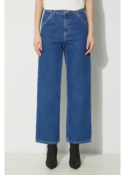 Carhartt WIP jeansy Simple Pant damskie high waist I031924.106 ze sklepu PRM w kategorii Jeansy damskie - zdjęcie 170770174