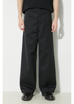 Carhartt WIP spodnie Brooker Pant męskie kolor czarny proste I032356.8901 ze sklepu PRM w kategorii Spodnie męskie - zdjęcie 170770194