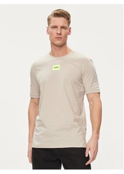 Hugo T-Shirt Diragolino212 50447978 Szary Regular Fit ze sklepu MODIVO w kategorii T-shirty męskie - zdjęcie 170771713
