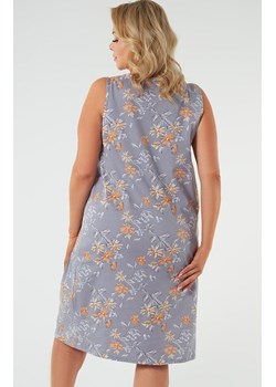 Koszula nocna damska na szerokie ramiączko Nidri, Kolor szary-wzór, Rozmiar M, Italian Fashion - id: 184237 - marki Italian Fashion - 170771850 Koszula nocna damska na szerokie ramiączko Nidri, Kolor szary-wzór, Rozmiar M, Italian Fashion ze sklepu Intymna w kategorii Koszule nocne - zdjęcie 170771850