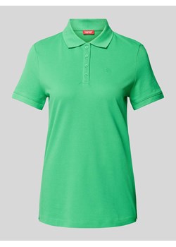 Koszulka polo w jednolitym kolorze ze sklepu Peek&Cloppenburg  w kategorii Bluzki damskie - zdjęcie 170772043