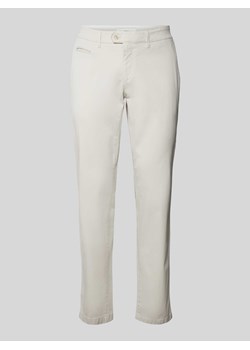 Spodnie w jednolitym kolorze model ‘EVEREST’ ze sklepu Peek&Cloppenburg  w kategorii Spodnie męskie - zdjęcie 170772244