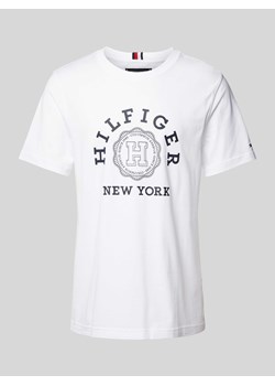 T-shirt z nadrukiem z logo model ‘HILFIGER COIN’ ze sklepu Peek&Cloppenburg  w kategorii T-shirty męskie - zdjęcie 170772323