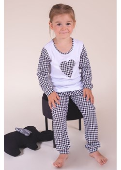 Piżama bawełniana dla dziewczynki z długim rękawem ze sklepu 5.10.15 w kategorii Piżamy dziecięce - zdjęcie 170772521