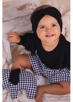 Bawełniana opaska dla dziewczynki czarna ze sklepu 5.10.15 w kategorii Opaski dziecięce - zdjęcie 170772743